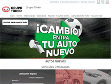 Tablet Screenshot of grupotoreo.com